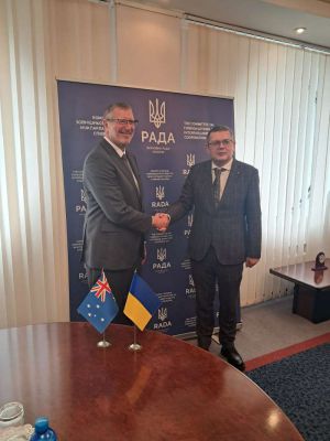 Україна та Австралія поглиблюють міжпарламентське співробітництво